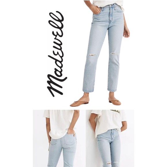 Madewell Denim - Madewell The High Rise slim crop boyjean size 26